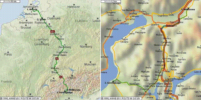 Route 03 NL-utrecht--Ital-Brezzo