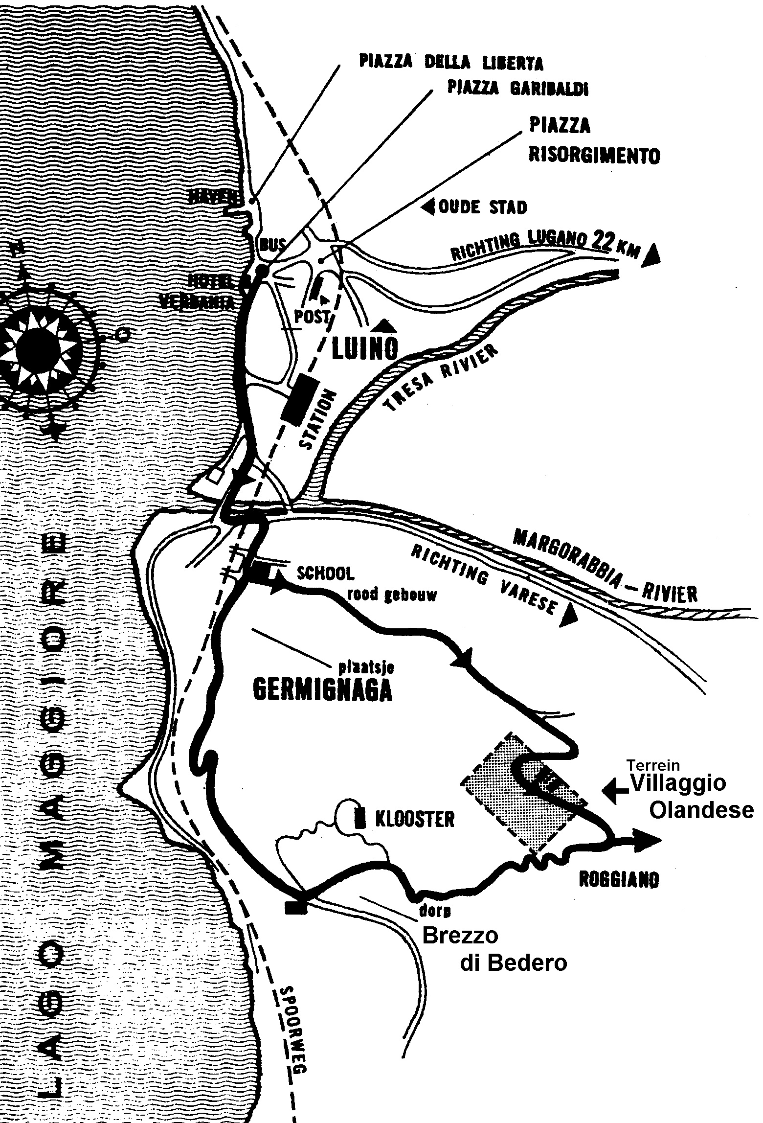 route afb luino-brezzo staand